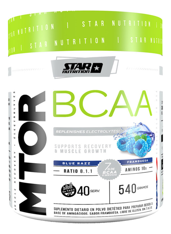 Mtor BCAA Blue Razz x 540 Grs. Star Nutrition