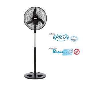 Ventilador de Pie 18 Parrilla Metálica Liliana