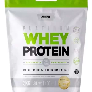 Platinum Whey Protein Banana 3Kg Star Nutrition