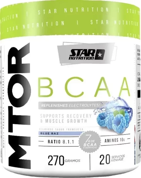 Mtor BCAA Blue Raz x 270 Grs. Star Nutrition