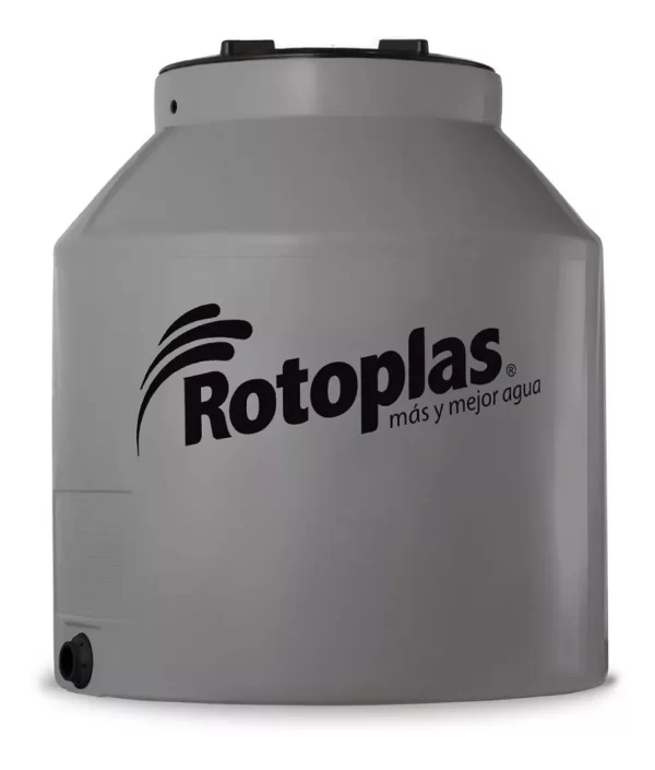 Tanque Agua Gama Media Gris 400Lt (500393) Rotoplas