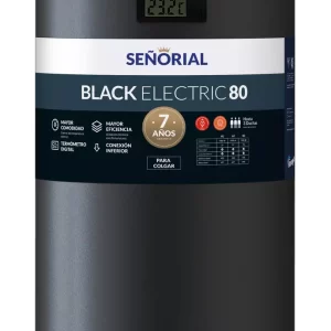 Termotanque 80Lt Elect 2.0 Black Señorial