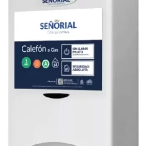 Calefon Sin Piloto Señorial 14 Lts Gas Natural