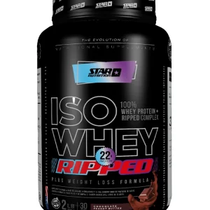 Iso Whey Ripped Chocolate 1Kg Star Nutrition