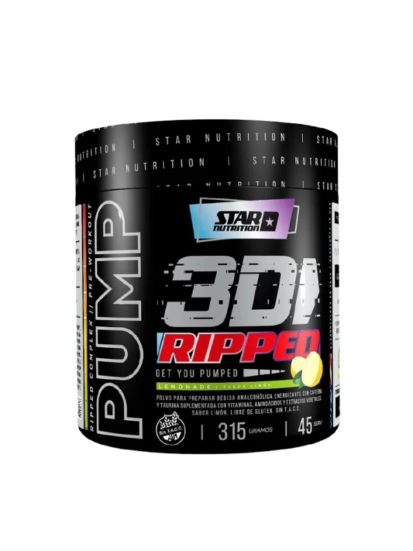 PUMP 3D Lemonade 315Grs. Star Nutrtion