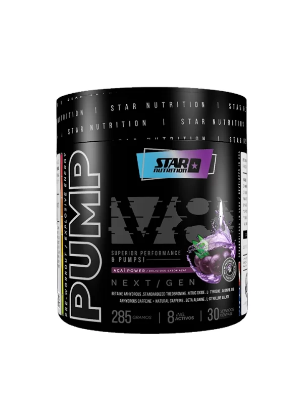 PUMP V8 Acaí x 285 Grs. Star Nutrition