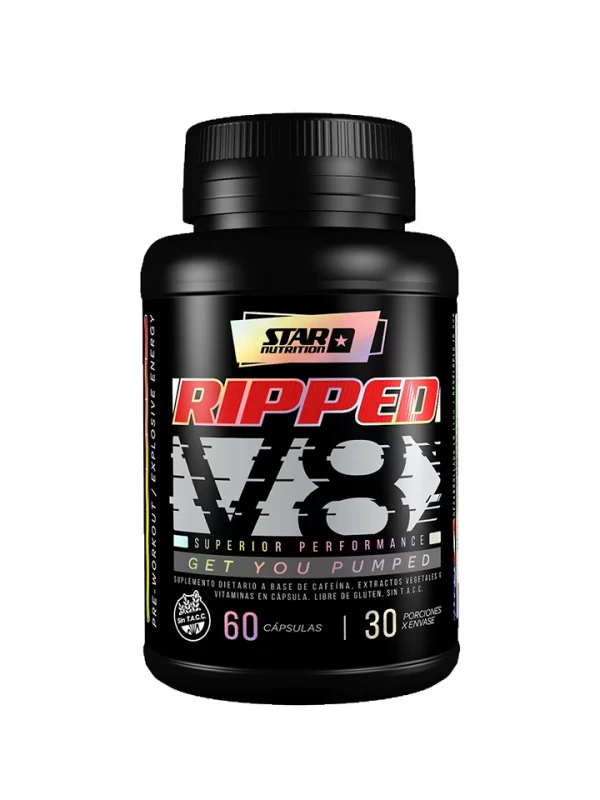 Ripped V8 x 60 Caps Star Nutrition