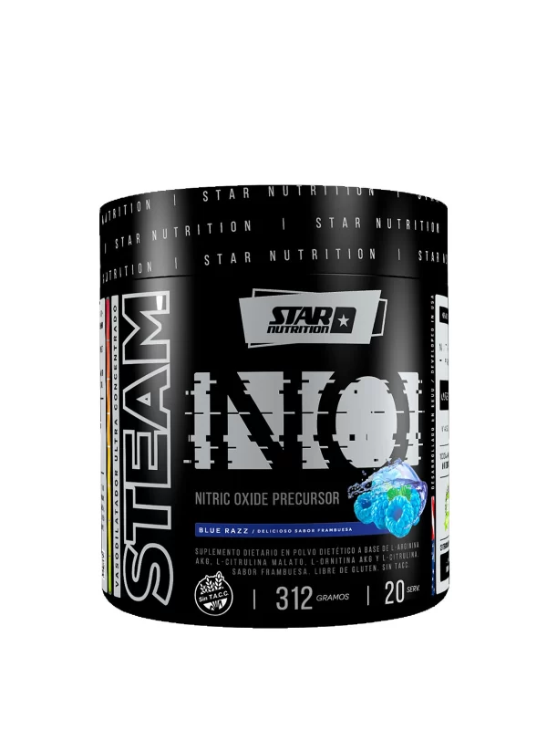 STEAM NO x 312Gr Blue Razz Star Nutrition