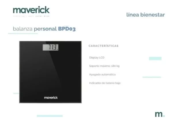 Balanza Digital BPD03 Maverick - Imagen 3
