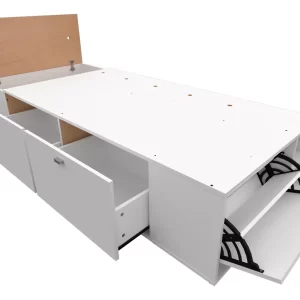 Box Multifuncion 1Pz Benethon 80x190 Blanco Mosconi
