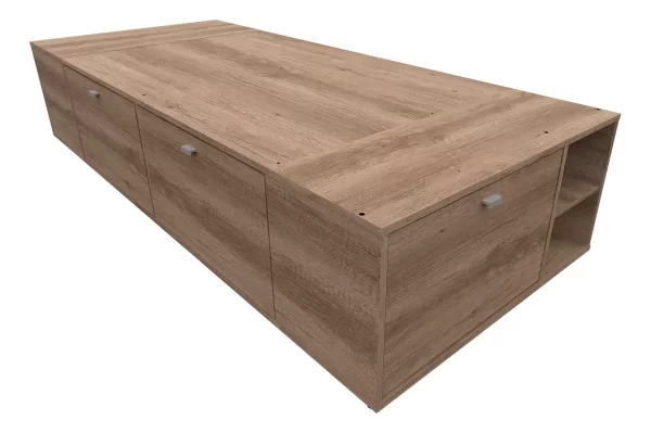 Box Multifuncion 1Pz Benethon 80x190 Grei Mosconi - Imagen 2