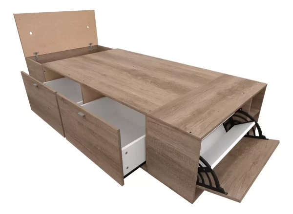 Box Multifuncion 1Pz Benethon 80x190 Grei Mosconi
