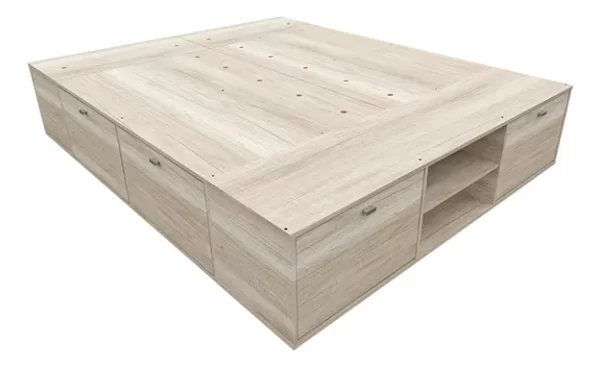 Box Multifuncion 2Pz Benethon Queen 160 x 200 Albar Mosconi - Imagen 2