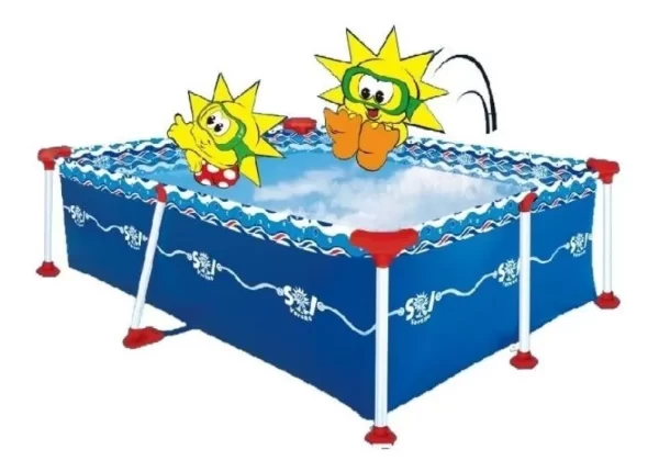 Pileta de Lona 2.50x1.65x0.65m Sol de Verano - Imagen 2