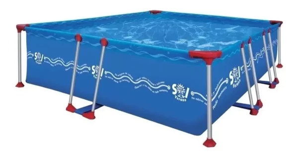 Pileta de Lona 3.00x2.20x0.70m Sol de Verano