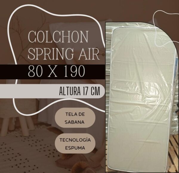 COMBO 80 Colchón y base - Imagen 2