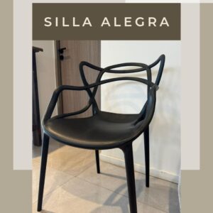 Silla Alegra color negro