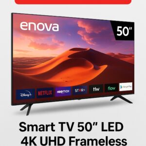 Smart tv 50"Led 4k UHD Frameless Google TE50UG10-TDF Enova
