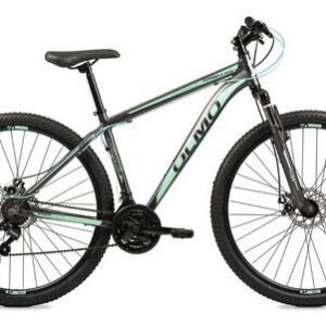 Bicicleta Wish 290 Disc R18 Negro Verde Olmo