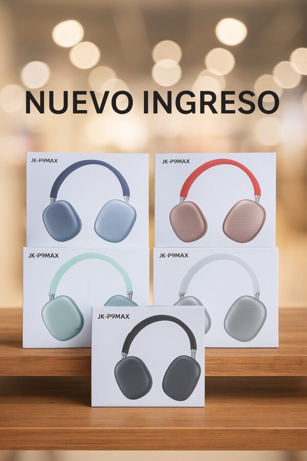 Auricular Inalambrico Rojo JK-P9MAX Generico