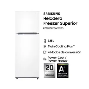 Heladera 320Lt No Frost Blanca Mod RT32K5070WW Samsung