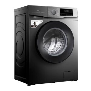 Lavarropas 6Kg  Inverter carga frontal gris Mod-P606FL TCL