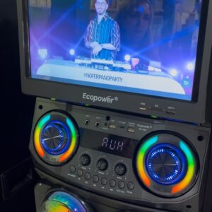 Parlante con tablet EcoPower 16gb 15.000w